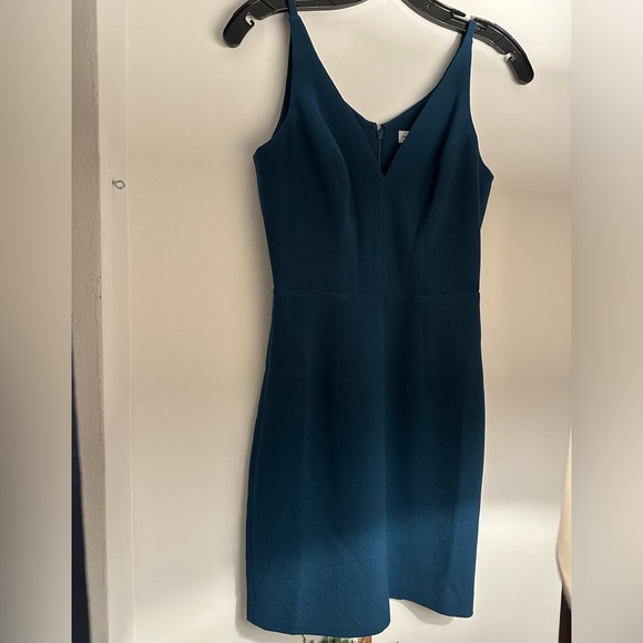 Dress the Population Teal Sleeveless Dress - Picture 1 of 5